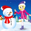 Winter Snowman A Free Dress-Up Game
