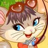 Naughty Kitten Like To Go Fishing A Free Dress-Up Game