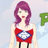 Peppy Patriotic Arkansas Girl A Free Dress-Up Game