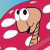 Mushroom and worm game A Free Shooting Game