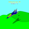 The sequel to my earlier Hikouki game. This game features improved artwork, an improved engine, and three selectable characters each with their own style of weaponry. Instructions are included in game.