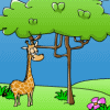 Giraffe Above A Free Puzzles Game