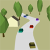 3d racing game with traffic