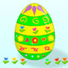 This is a second part of this cool holiday dress-up that BobiBobi has prepared for you. This time you not only decorate the eggs, but you can also paint it! No holds barred - try to make your own version of the perfect Easter Egg using colorful flowers, circles and zig zags.