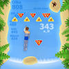 Simple and fun game – all you need to do is to click as fast as you can to survive in this waterfall!
