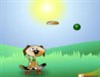 OK, this is a pretty simple game. You`re a cute fluffy wuffy little dog out in the park to play catch ball, frisbee etc. All you need to do is jump up to catch various objects, but be very careful, there are certain things like grenades you definitely don`t want to catch. Sound easy enough? Well I`m sure you`ll know soon enough.