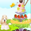 Your parents will invite some friends to lunch at home backyard. You need to place some fruits into the plate for the guests. Choose the plate and fruits you like and enjoy fun. The pet is watching you! Now action!