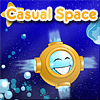 Collect all the star pieces in funny space adventure game with arcade elements.