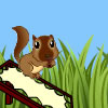 Nutty still has to collect his nuts before the winter starts. Can you help him?