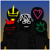 The Official Emo Rangers videogame.  Live the adventure of 5 emo teens who are summoned to save the World from a terrible enemy.  This is a sidescrolling fight game, where each Emo Ranger (player can toggle them) has an unique power.