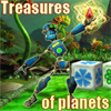Treasures of planets A Free Action Game