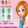 Modish Highlight Hairstyle A Free Dress-Up Game