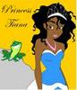 Princess Tiana and frog