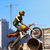Ride your bike through construction yard and try to reach end of the level as fast as you can.
