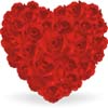Red Rose and Heart Memory A Free Puzzles Game