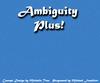 Ambiguity Plus A Free Puzzles Game