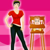 This is a brand new babysitting game from Games for Girls Club. Brittany Birt is a cute young girl who likes kids and she earns money by babysitting on her part-time job. Your task is to help Brittany to take care of small babies. You need to give different items to kids depending on what they want.