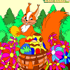 Kid`s coloring: "Easter coloring" is free coloring game for kids.