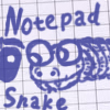Notepad Snake A Free Action Game
