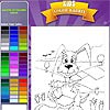 Kids Color Rabbit A Free Dress-Up Game