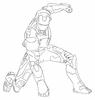 Ironman coloring page game
