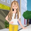 Hannah Montana at Shopping A Free Customize Game