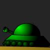 My first shooter game.
You should destroy falling bombs using tank`s gun