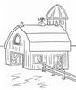 Buildings coloring page game