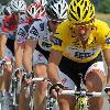 Tour de France memory game with some of the top contenders as bricks.