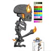 TAOFEWA - Fire Skeleton - Chibi Coloring Game (Stance01) A Free Customize Game