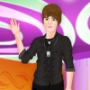 Justin Bieber the new wonder kid wich is very succesful makes his way in this new celebrity dress-up game. We will have to choose an outfit that he is going to wear on stage during his new concert.