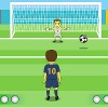 FG Multiplayer Elfmeter is a new game by <a href="http://www.flashgames.de">Flash Games</a>. After entering your name choose your team to start playing. Now you can click somewhere in the goal to shoot the ball or to let your keeper jump to get the ball from your opponent.