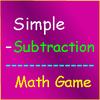 Simple subtraction math game A Free Education Game