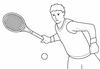 Racquet sports -1 Tennis A Free Dress-Up Game