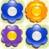 Use your left mouse button to remove 3
the same coloured flowers!