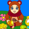 Honey Bear Coloring A Free Dress-Up Game