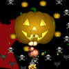 Take control of your spaceship and shoot down all the pumpkins, bats and skulls from another dimension.

Collect power-ups to upgrade your ship`s weapons & shields, and collect candy to get a high score.

There are two game mode:-

Arcade Mode:
Defeat the 5 bosses and save the universe from Pumpkin Rule. Collect Candy for a top score.

Survival Mode:
You’ve got 1 life – get as bigger score as possible before being blown to bits.

There are plenty of achievements to keep you going too.

Enjoy!