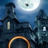 Find all of the hidden objects in this spooky haunted house! Use your magnifying lens to search for the objects which will only appear when you have the lens over them. Win the first level and then go inside the haunted house for more hidden objects to be found.