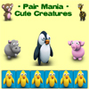 Pair Mania - Cute Creatures A Free BoardGame Game