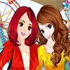 Chic Autumn Travel Sisters A Free Dress-Up Game