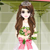 Cute bride Wedding Dress Up