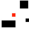 Use your mouse cursor to dodge the moving squares.
Starts off easy but gets progressively harder as your cursor gets bigger and more squares appear for you to dodge! And don`t touch the sides!