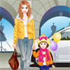 Pretty Mummy and Her Child Dress Up A Free Dress-Up Game