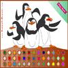 Penguin Coloring A Free Customize Game