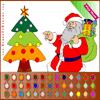 Santa Coloring Game