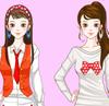 XMas Holiday of Twins A Free Dress-Up Game