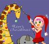 XMas Fun with Giraffe A Free Dress-Up Game