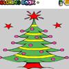 Nice Christmas tree colorin game
