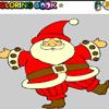 Santa clause coloring game