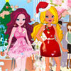 Beauty Rush-Attending Christmas Wedding Party A Free Dress-Up Game